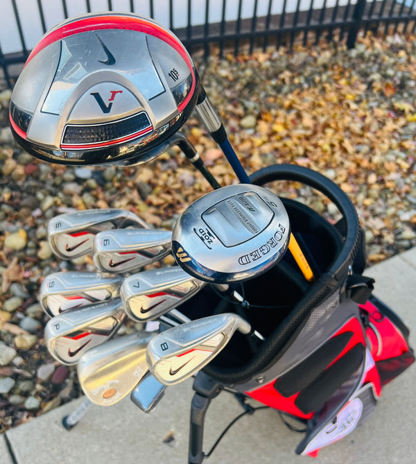 Nike Slingshot Golf Set + NEW BAG