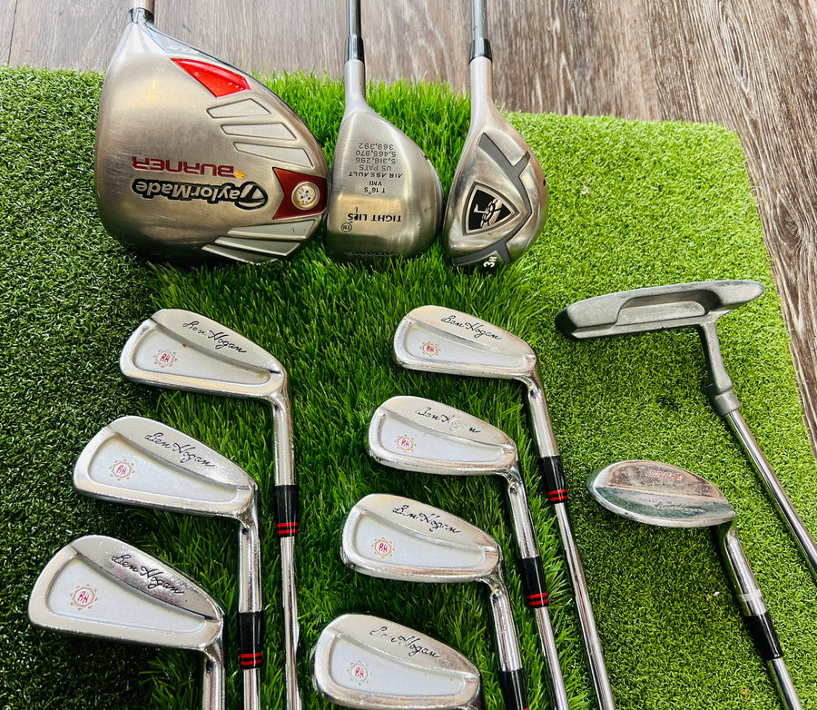 Complete Golf Set - TaylorMade, Ben Hogan - Mixed Set - NO BAG