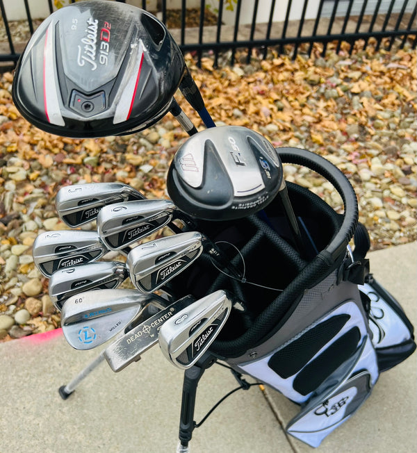 Titleist AP2 Golf Set + NEW BAG