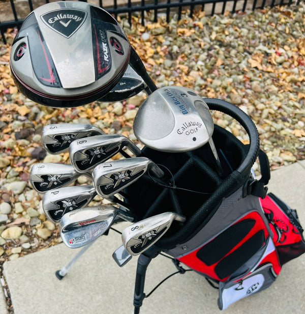 Callaway X22 Tour Golf Set + NEW BAG