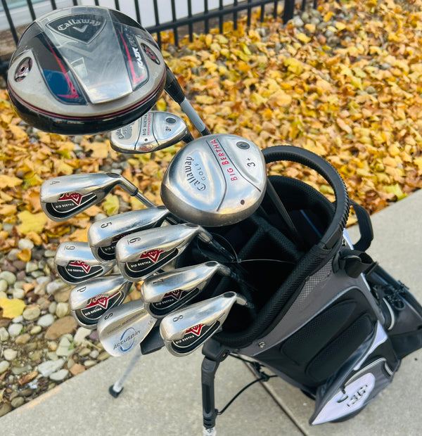 +1/2" Long - Callaway Big Bertha Golf Set + NEW BAG