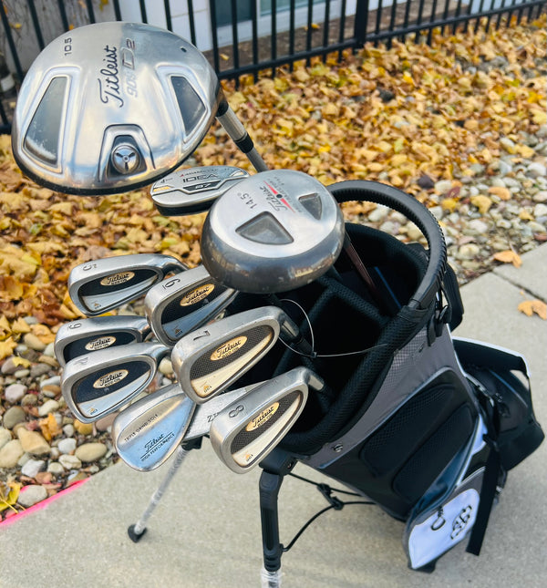 Titleist Golf Set + NEW BAG