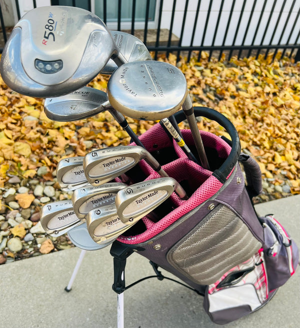 Womens TaylorMade Golf Set + BAG