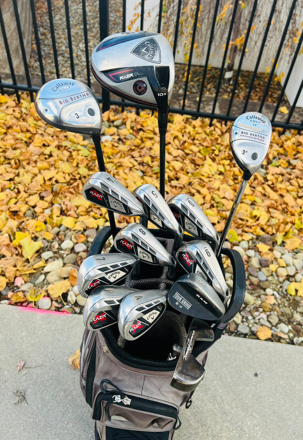 Callaway RAZR Golf Set + Cart Bag