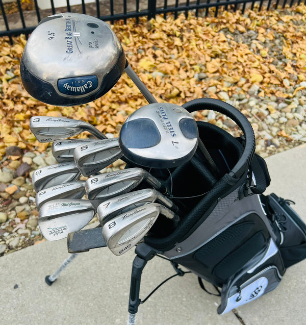 Complete Golf Set + NEW BAG - Callaway, Tommy Armour - Mixed Set