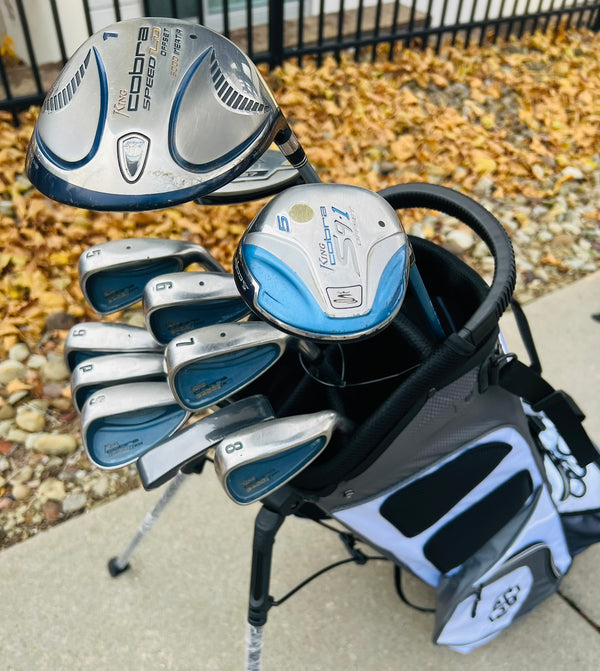 Womens King Cobra Golf Set + NEW BAG