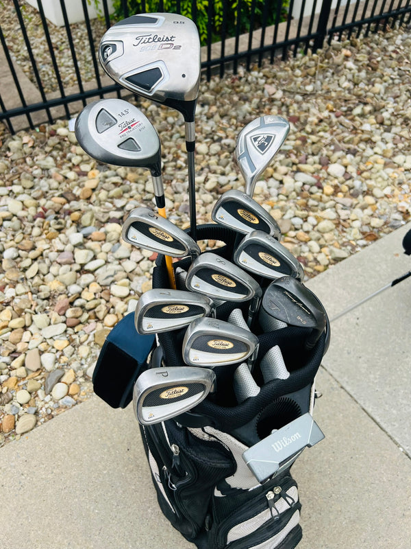 +1/2" Long - Titleist Golf Set + Bag