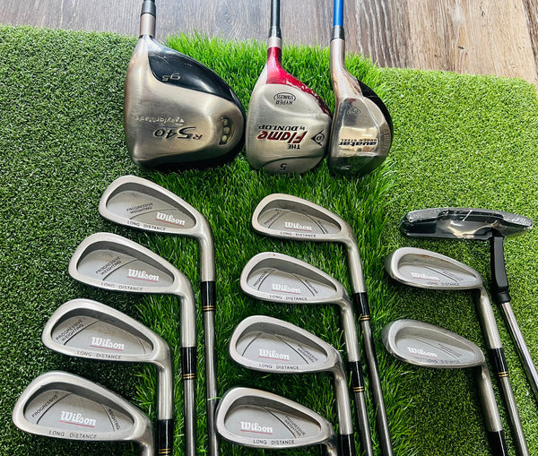 Complete Golf Set - TaylorMade, Wilson - Mixed Set - NO BAG