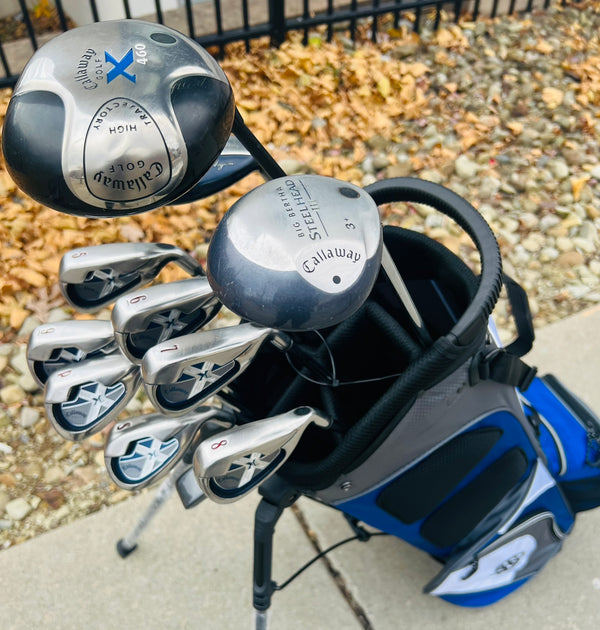 Callaway X18 Golf Set + NEW BAG