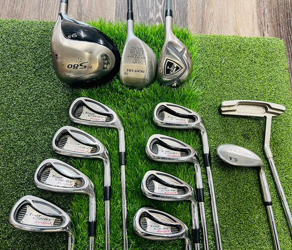 Complete Golf Set - TaylorMade, Tour Cavity - Mixed Set - NO BAG - READ