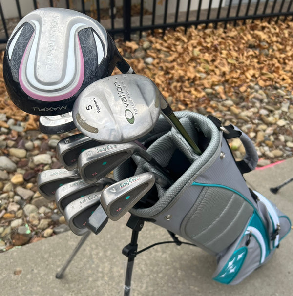 Womens Golf Set  + Bag - Maxfli, Lady Aaron - Mixed Set