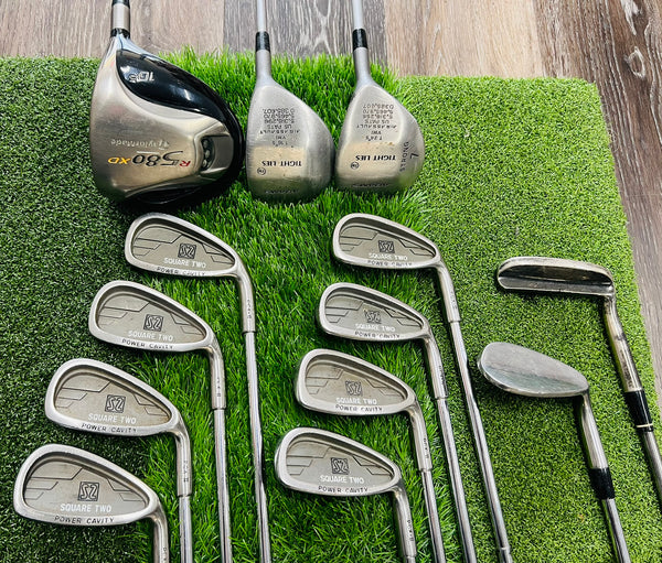 Complete Golf Set - TaylorMade, Adams, Square Two - Mixed Set - NO BAG