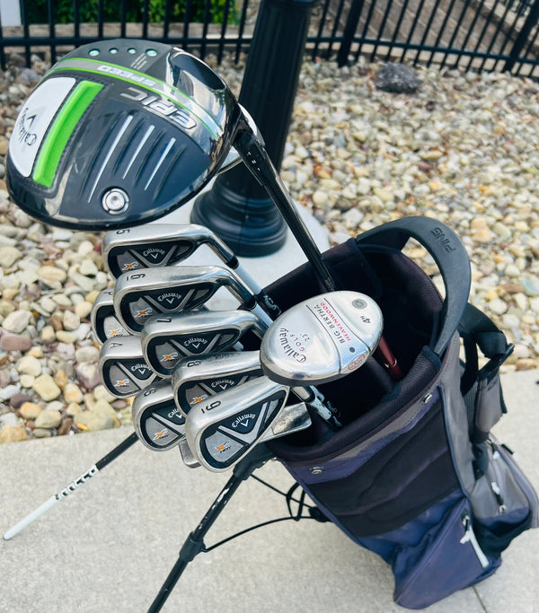 +1/2" Long - Callaway EPIC/X2 Hot Golf Set + Bag