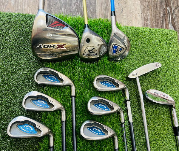 Callaway X-HOT/X16 Golf Set - NO BAG