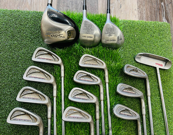 Complete Golf Set - TayorMade, Adams, Tommy Armour - Mixed Set - NO BAG