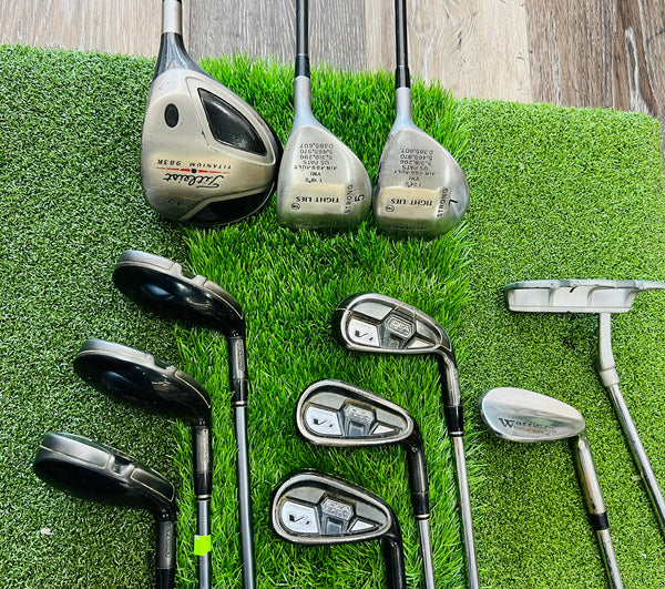 Hybrid Golf Set - Titleist, Adams - NO BAG