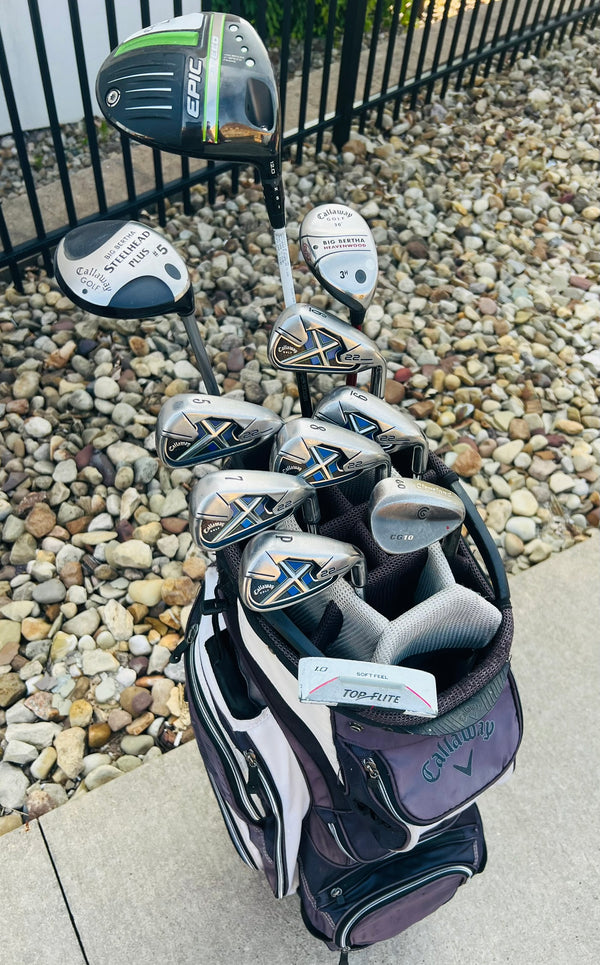 Callaway EPIC/X22 Golf Set + Bag
