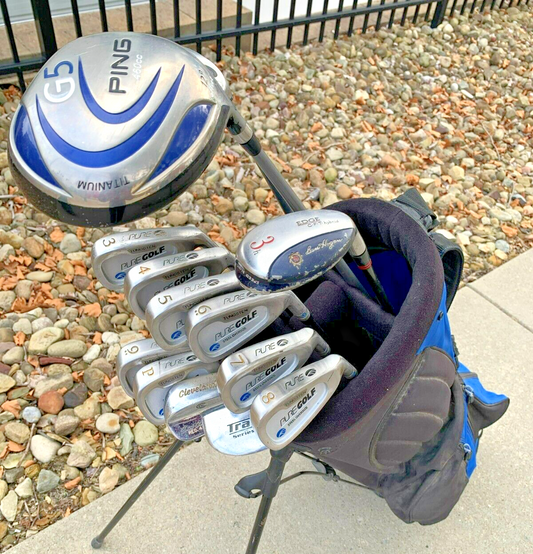Complete Set of Nike Golf Clubs + Bag – thegolfsetdude